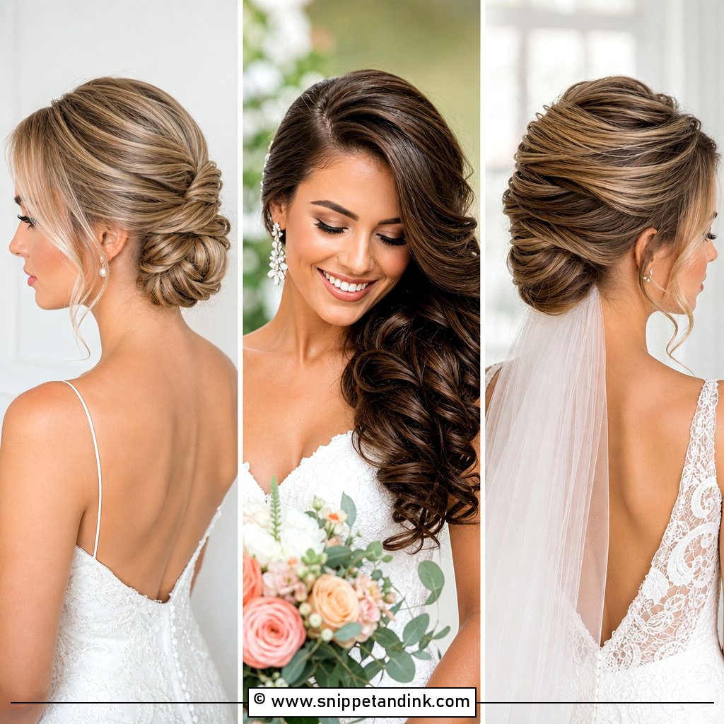 35 Simple Wedding Hairstyles for Effortless Bridal Beauty