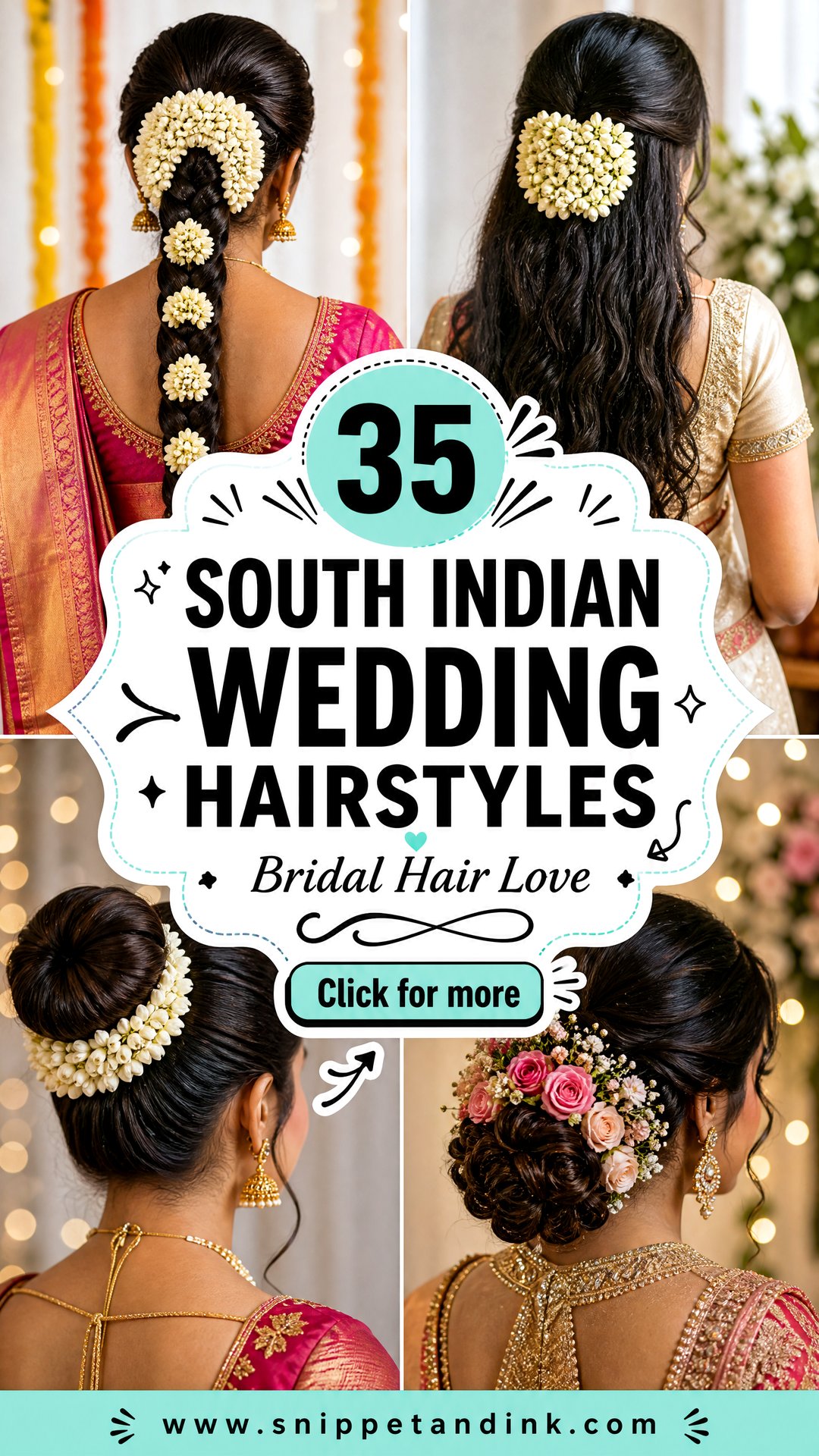 35 South Indian Wedding Hairstyles Brides Will Love in 2026 - 35 South Indian Wedding Hairstyles Brides Will Love in 2026