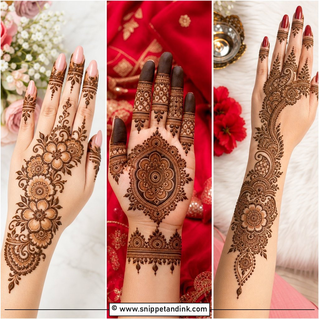 35 Traditional Mehndi Designs for Timeless Festive Beauty