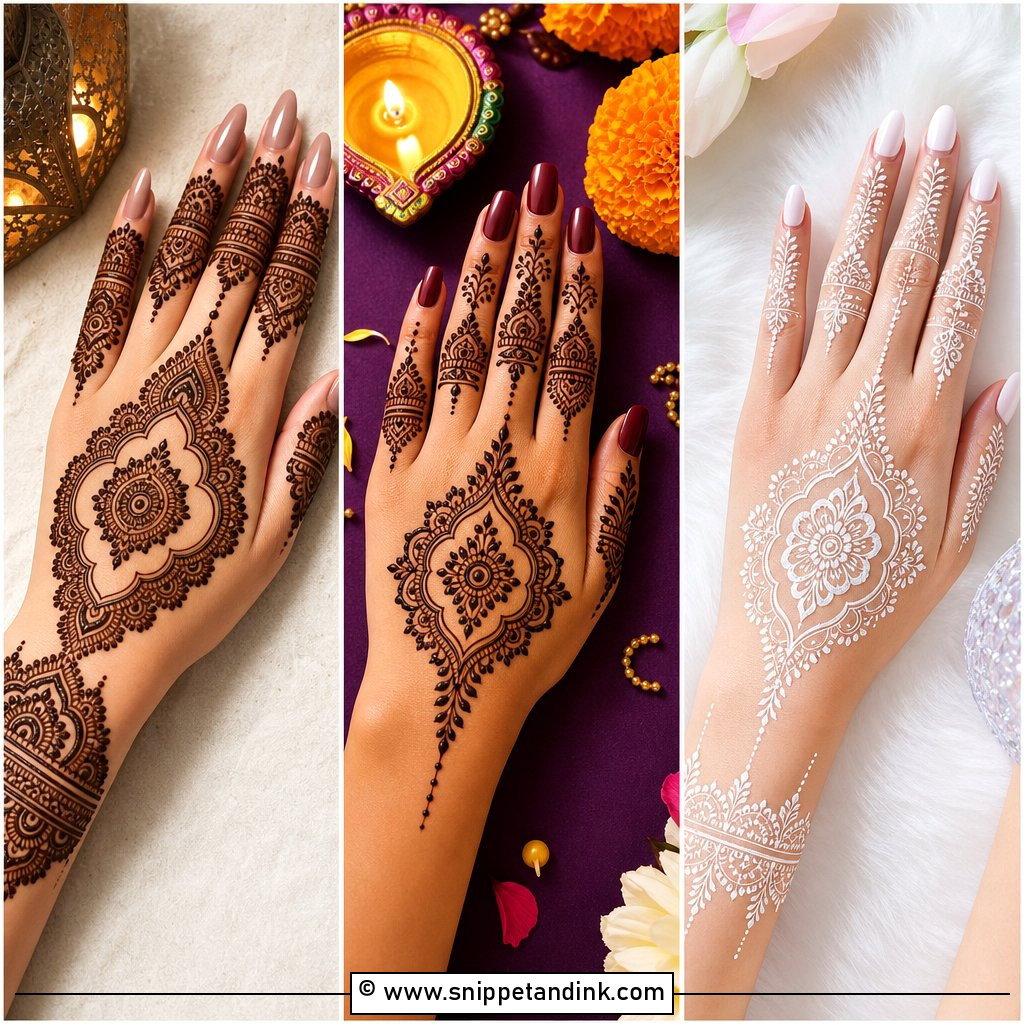 35 Unique Mehndi Designs for Fresh Festive Inspiration