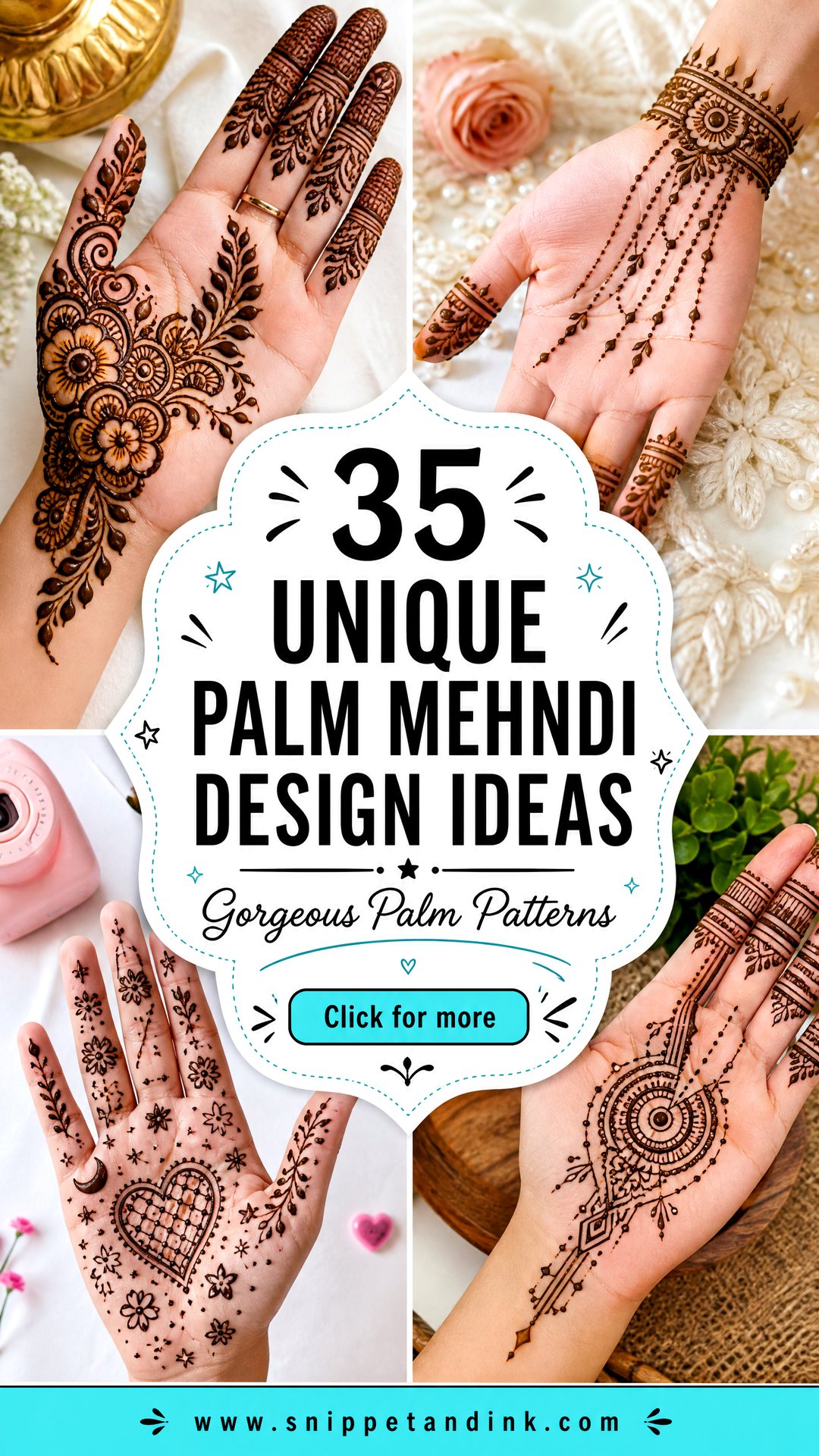 35 Unique Palm Mehndi Design Ideas for Gorgeous Hands - 35 Unique Palm Mehndi Design Ideas for Gorgeous Hands