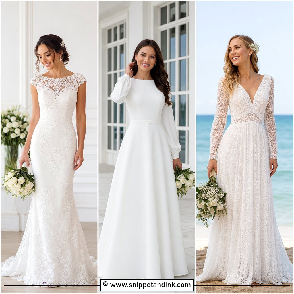35 Wedding Dresses with Sleeves for Elegant Bridal Style