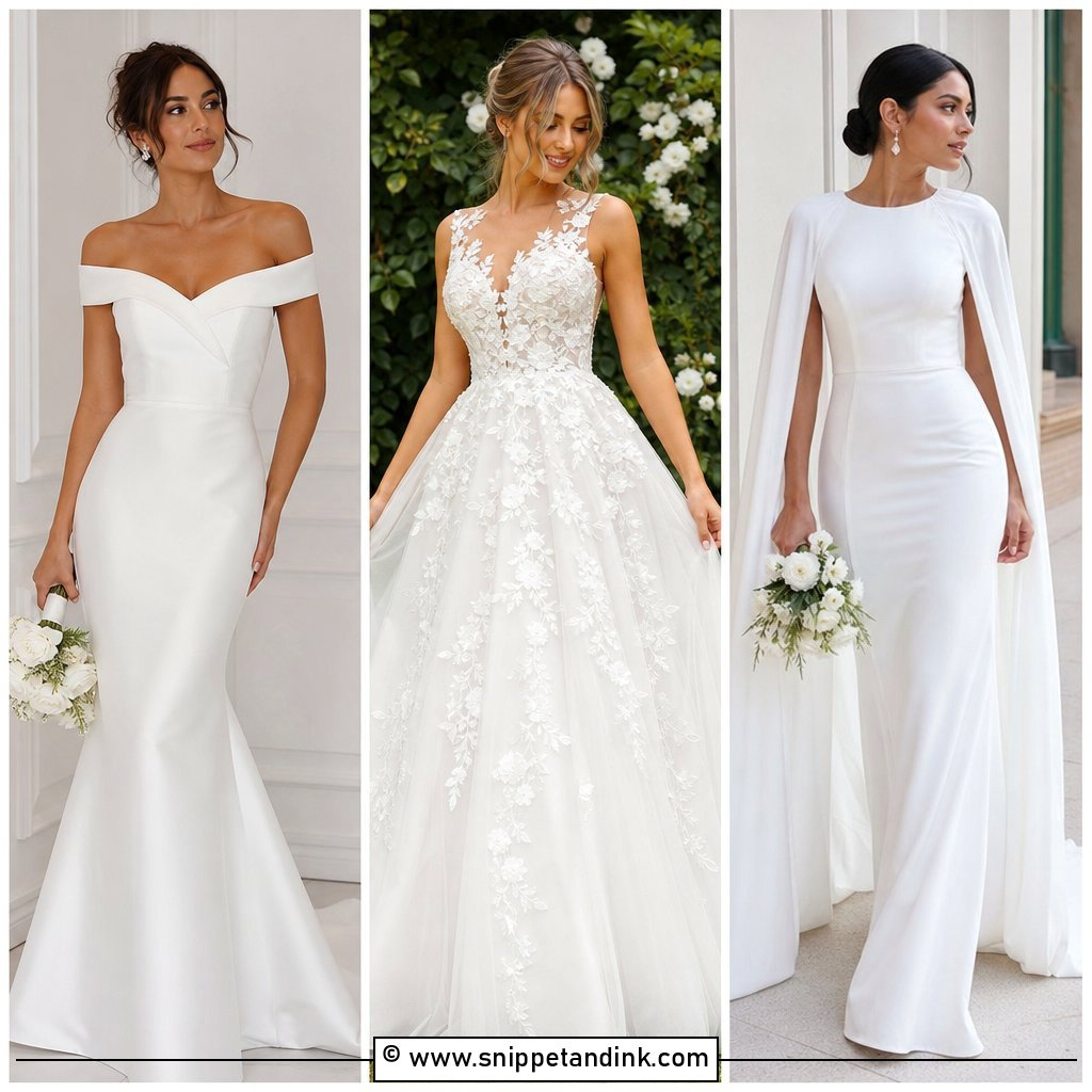 35 Wedding Gown Ideas for Romantic and Modern Brides