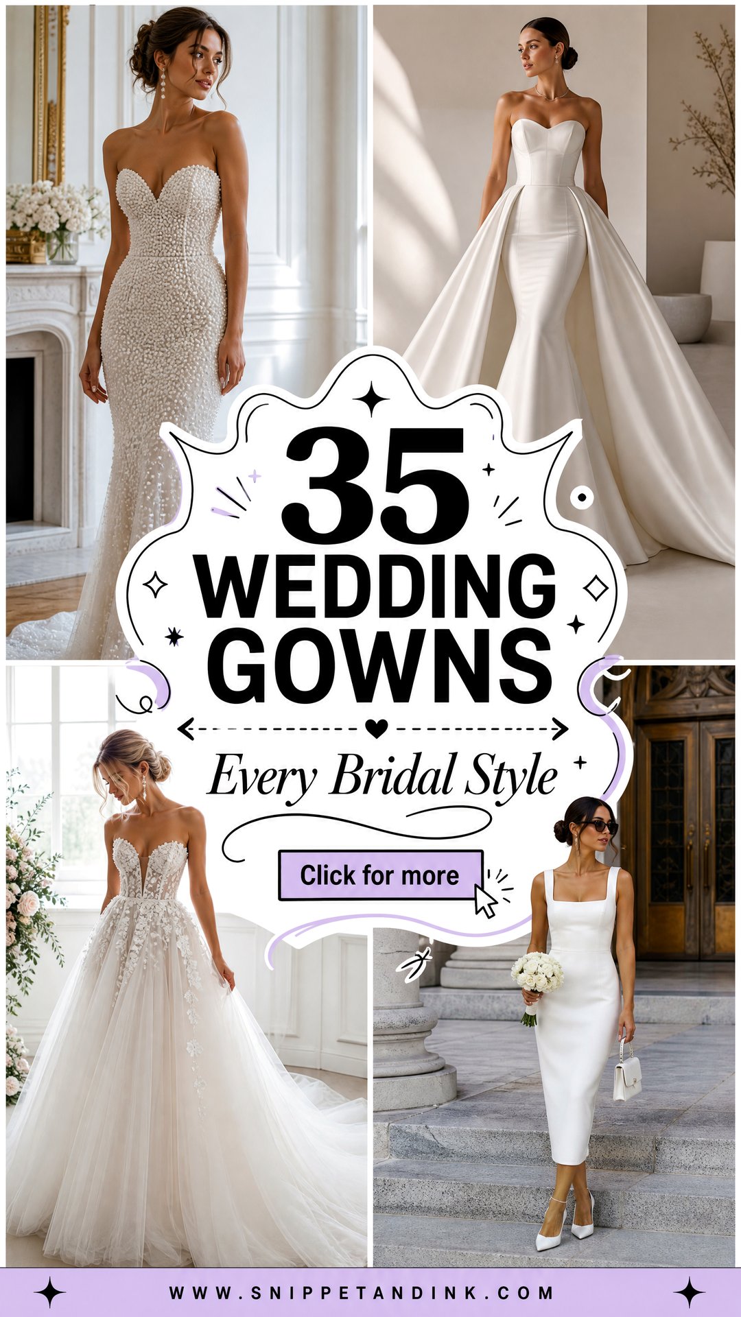 35 Wedding Gowns for Every Bridal Style and Season - 35 Wedding Gowns for Every Bridal Style and Season