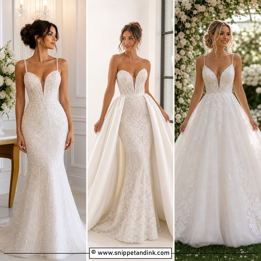 35 Wedding Gowns for Every Bridal Style and Season