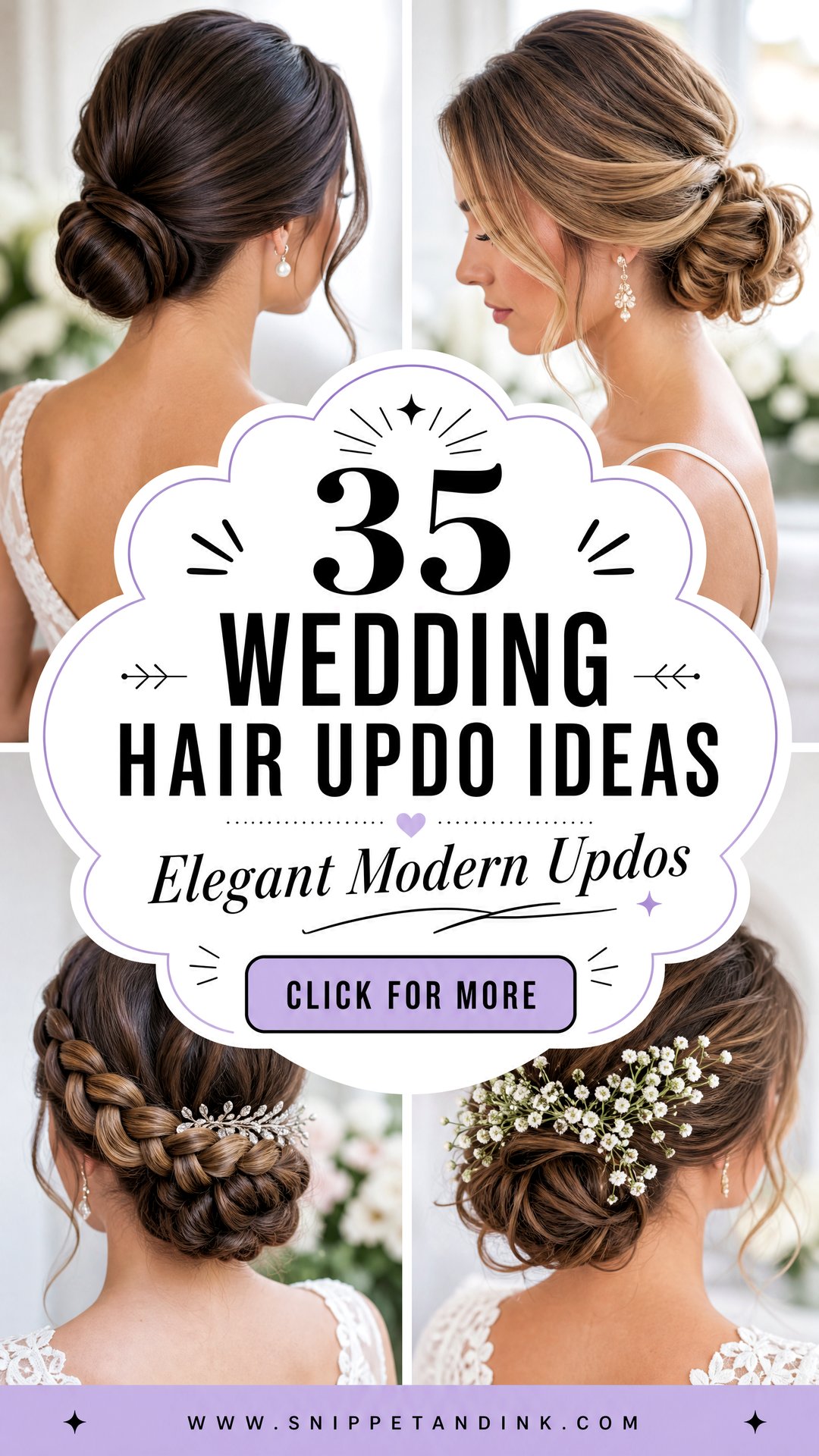 35 Wedding Hair Updo Ideas for Elegant Modern Brides in 2026 - 35 Wedding Hair Updo Ideas for Elegant Modern Brides in 2026
