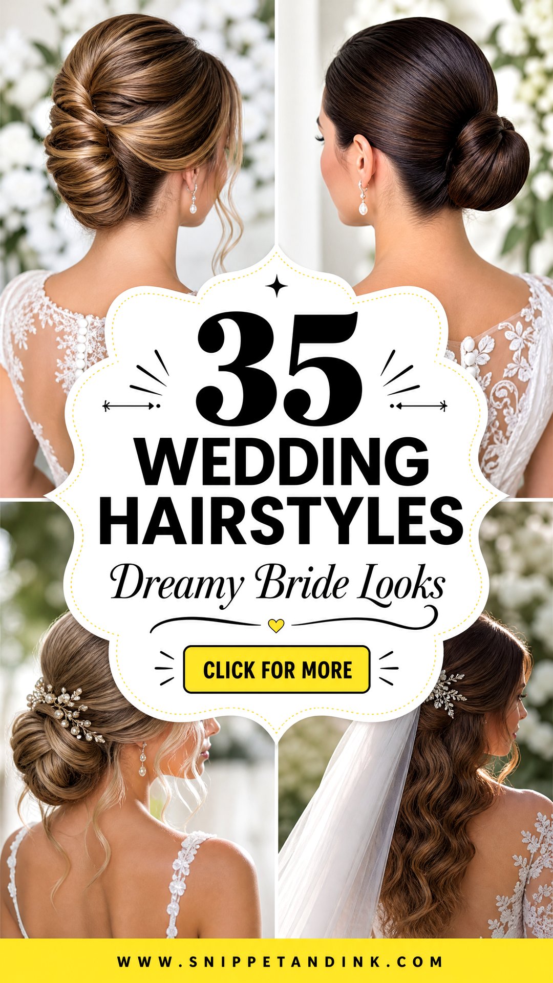 35 Wedding Hairstyles Brides Will Love for a Dreamy Look - 35 Wedding Hairstyles Brides Will Love for a Dreamy Look