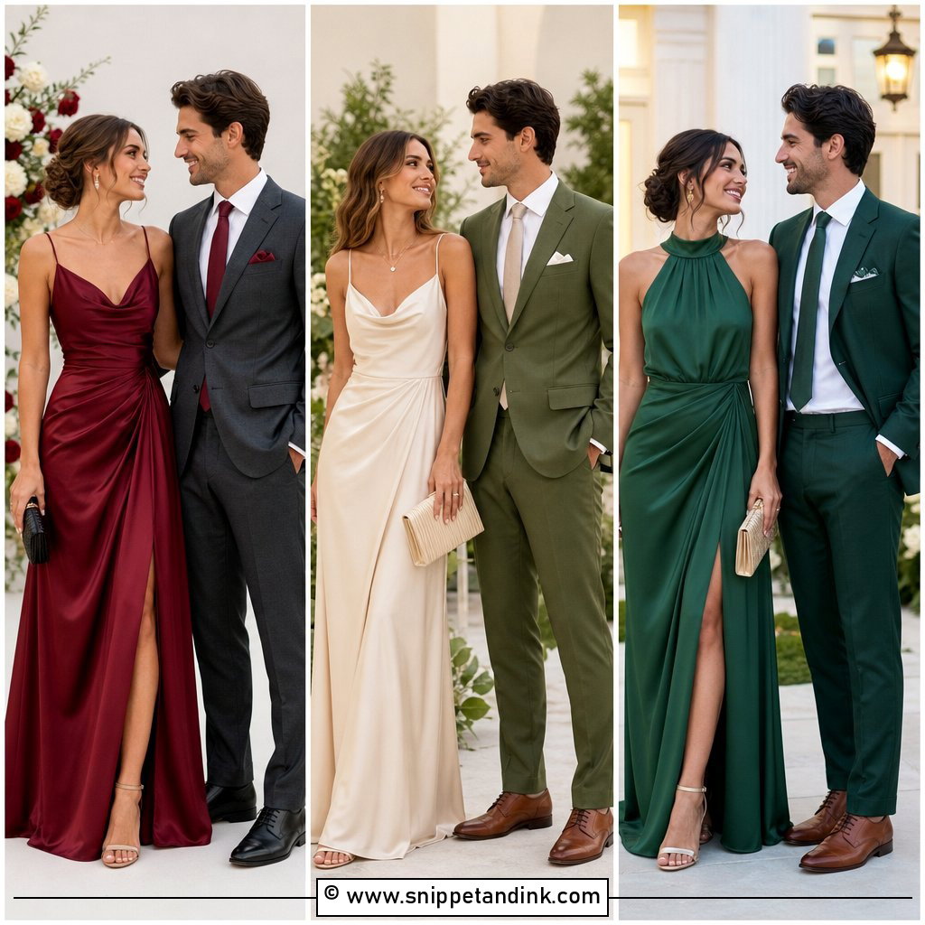 35 Wedding Matching Outfits for Couples and Families