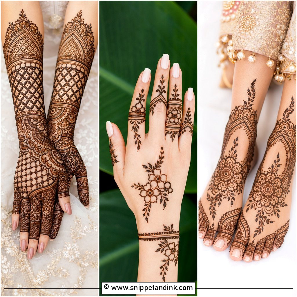 35 Wedding Mehndi Designs for Elegant Bridal Hands in 2026