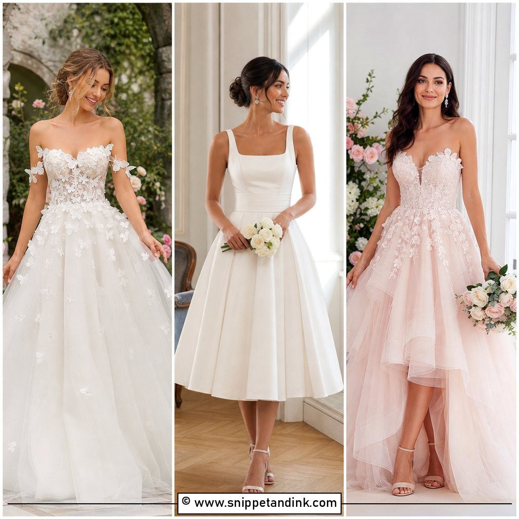 35 Whimsical Wedding Dress Ideas for Dreamy Brides
