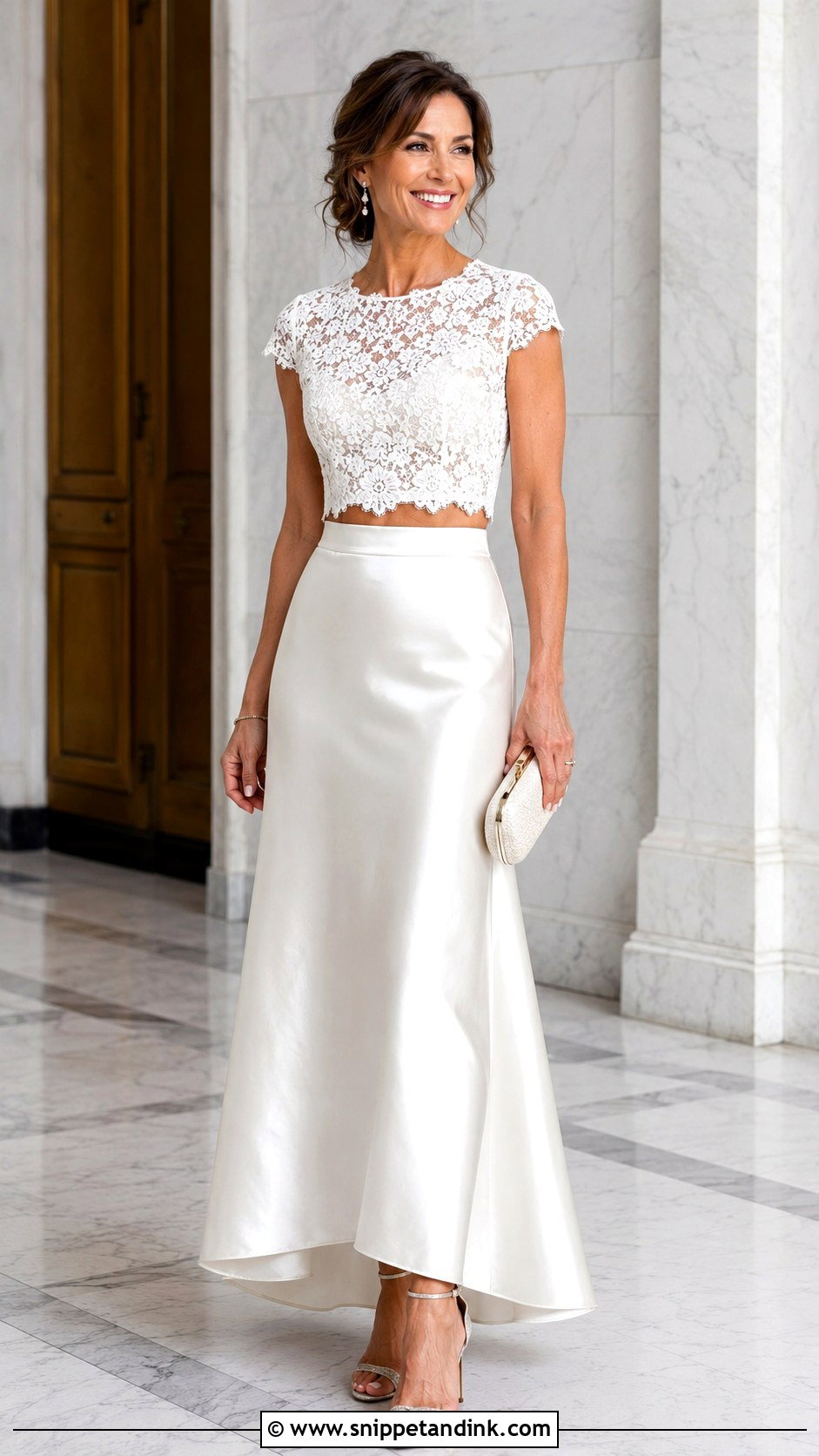 40s Two Piece Wedding Dress - Snippet and Ink - 25 40s Wedding Dress Ideas