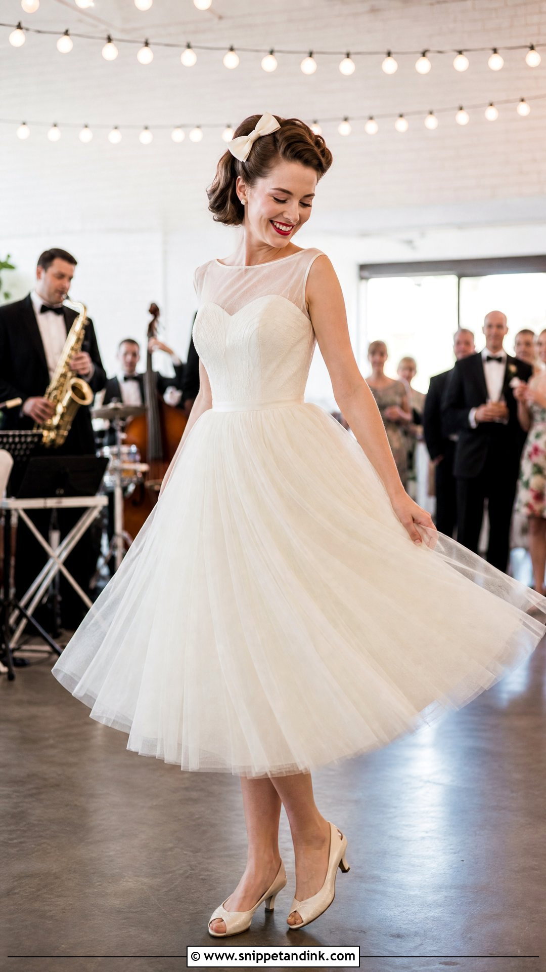 50s Style Reception Wedding Dress - Snippet and Ink - 25 50s Style Wedding Dress Ideas