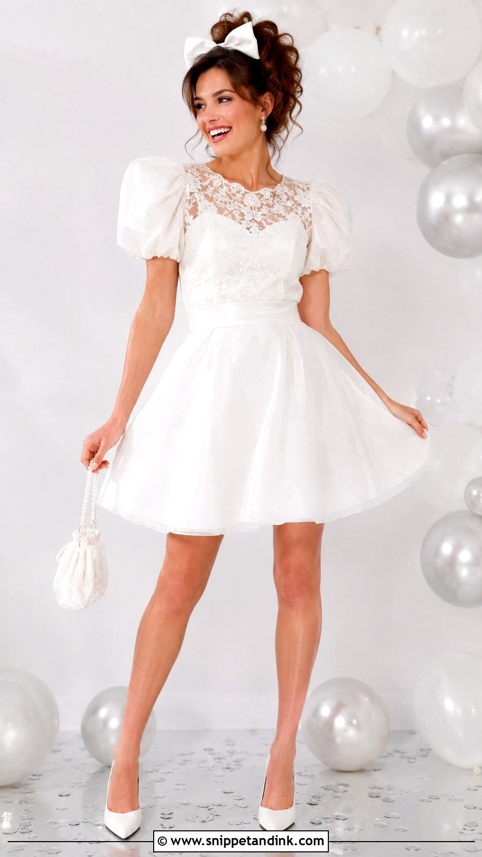 80s Reception Wedding Dress - Snippet and Ink - 30 80s Wedding Dress Ideas