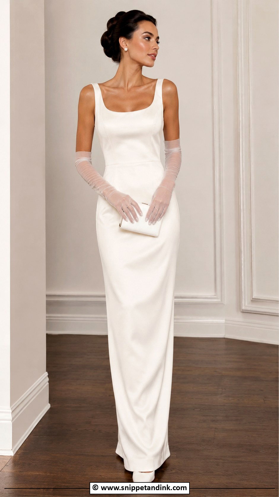 90s Bride Gloves Outfit - Snippet and Ink - 25 90s Bride Ideas