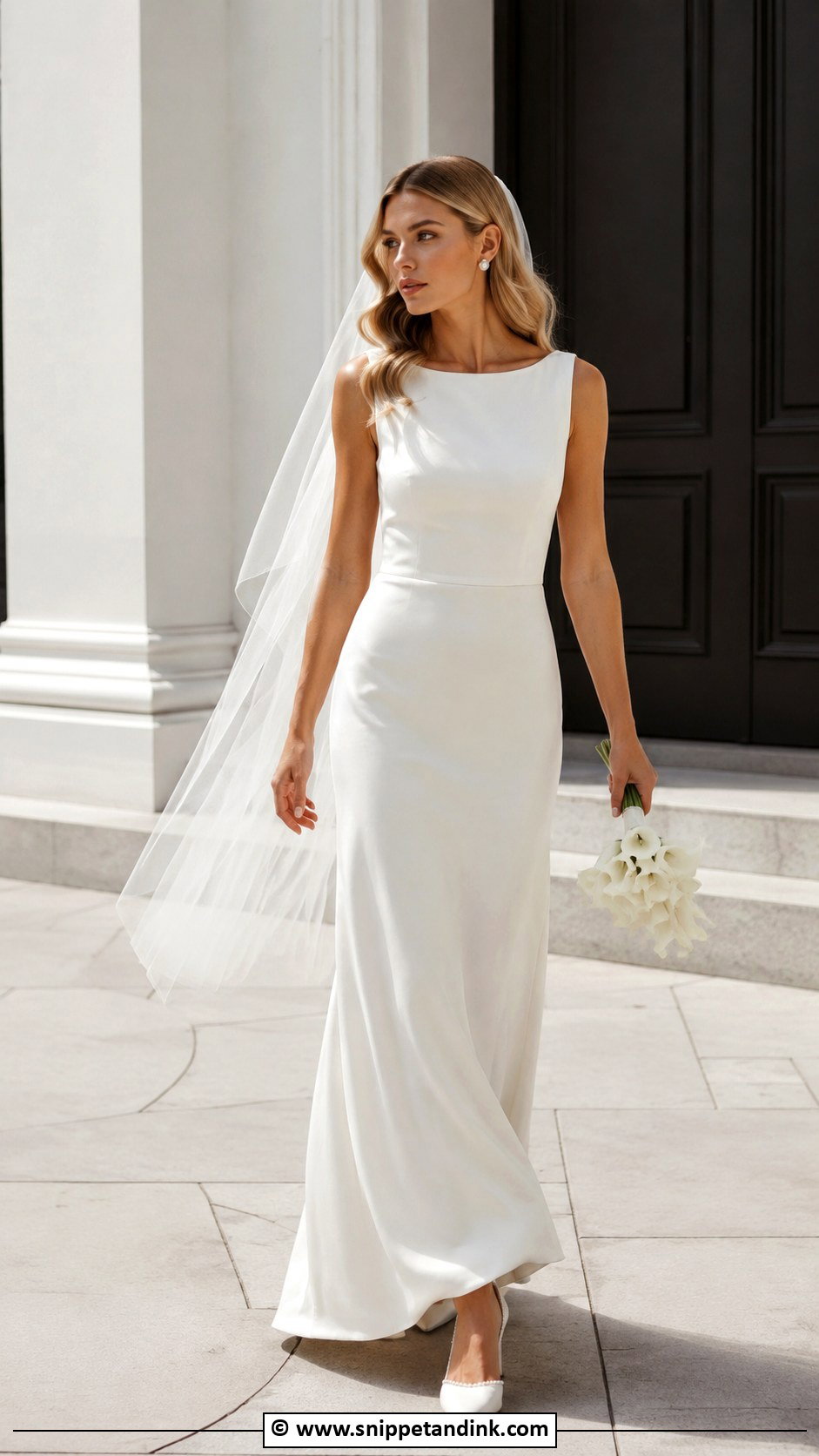 90s Crepe Wedding Dress - Snippet and Ink - 30 90s Wedding Dress Ideas