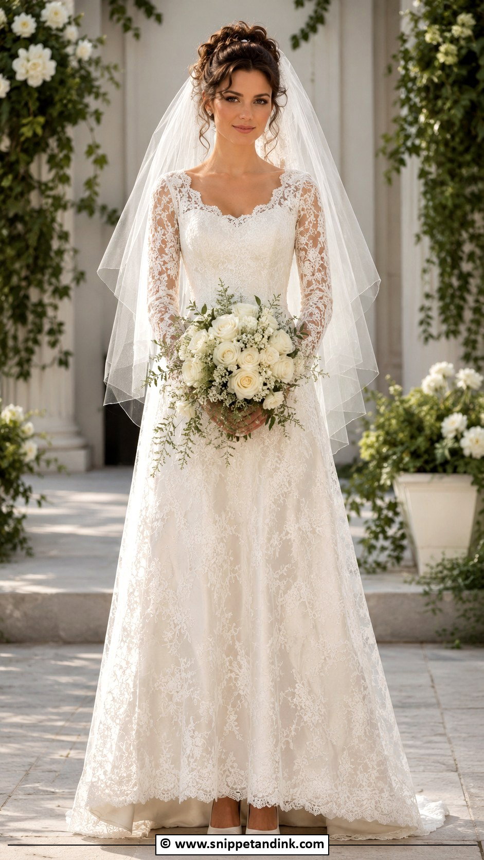 90s Lace Wedding Dress - Snippet and Ink - 30 90s Wedding Dress Ideas