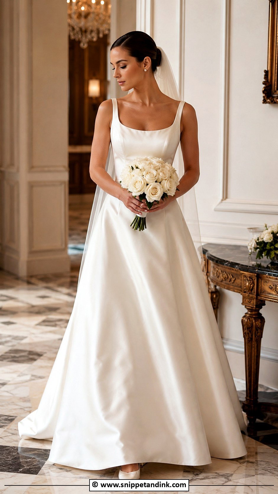 90s Satin Wedding Dress - Snippet and Ink - 30 90s Wedding Dress Ideas