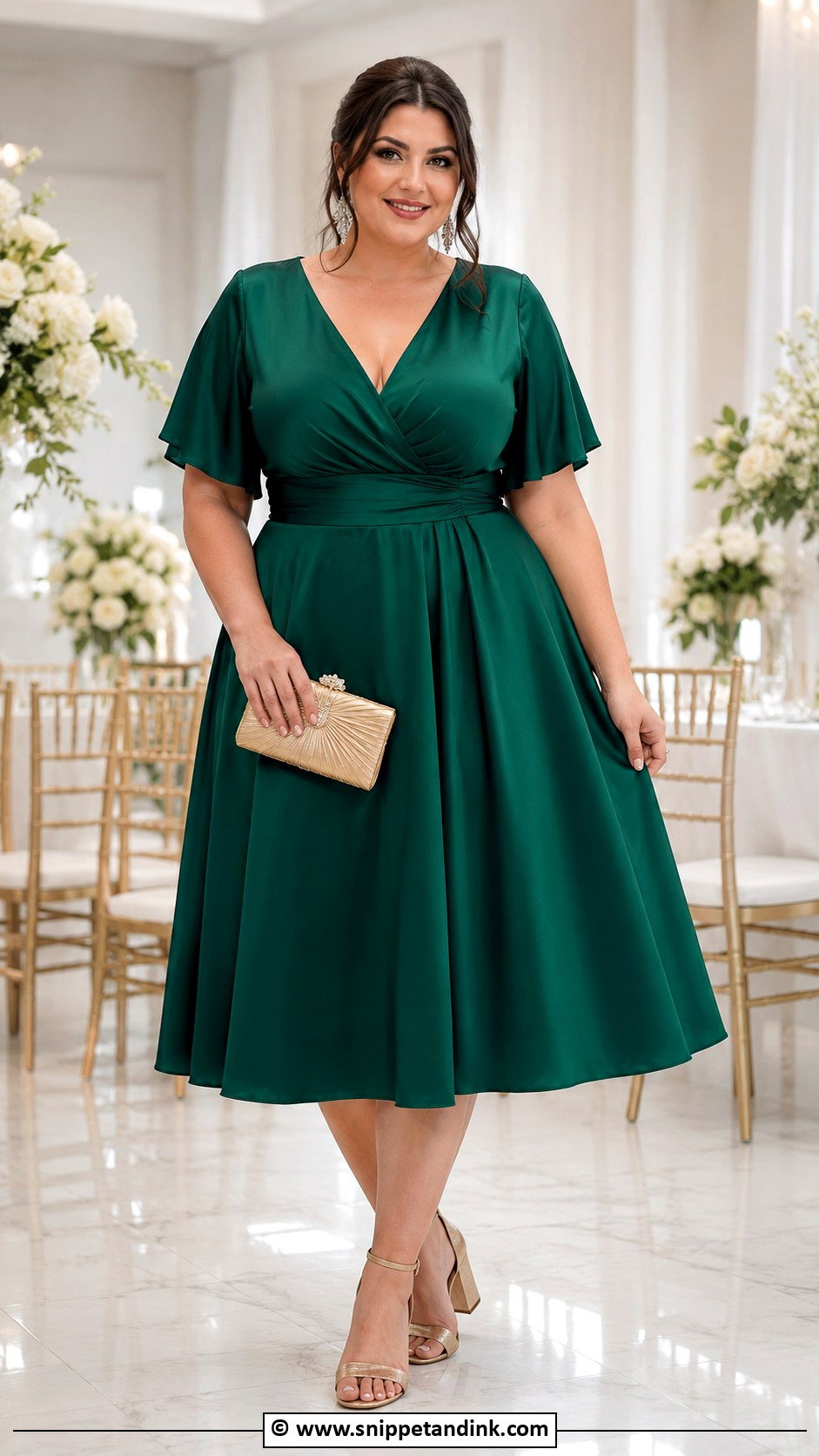 A Line Cocktail Dress Wedding Outfit - Snippet and Ink - 30 Cocktail Dress Wedding Ideas