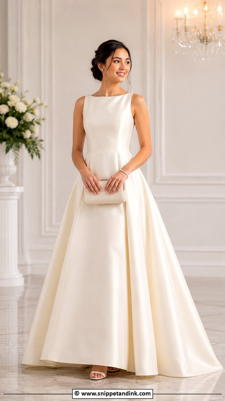 A Line Debut Dress - Snippet and Ink - 25 Debut Dress Ideas