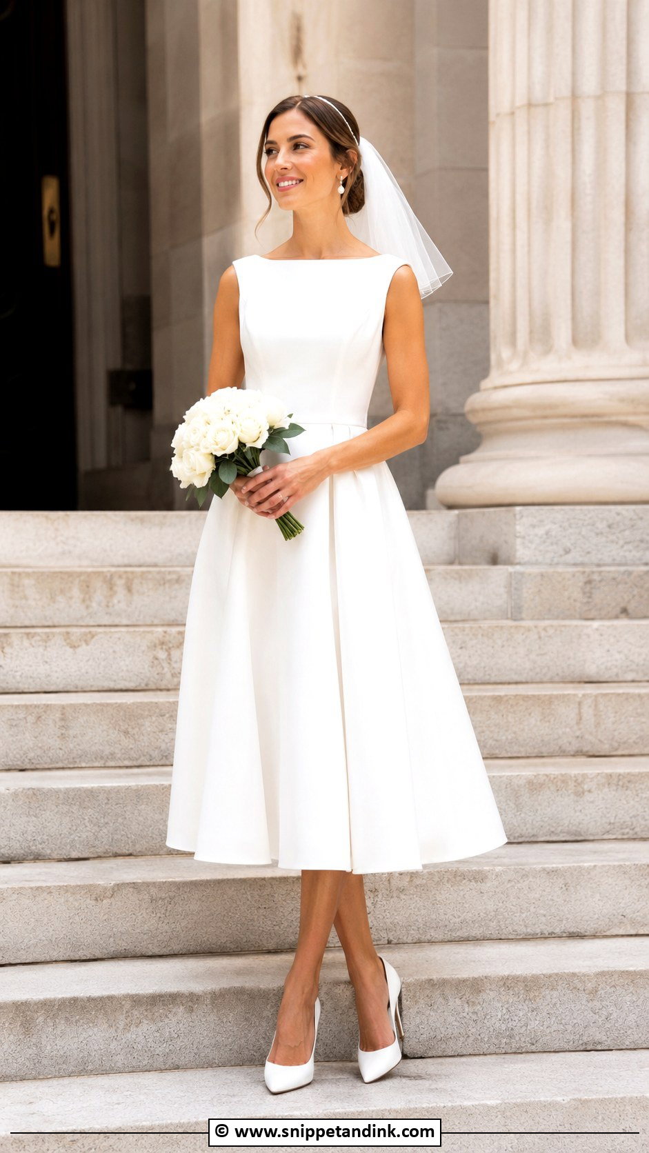 A Line Dress For Civil Ceremony - Snippet and Ink - 25 Civil Ceremony Dress Ideas