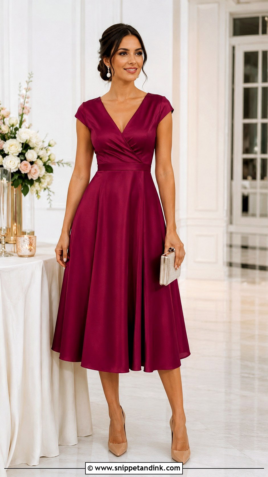 A Line Dress For Wedding Function - Snippet and Ink - 25 Dresses for Wedding Function