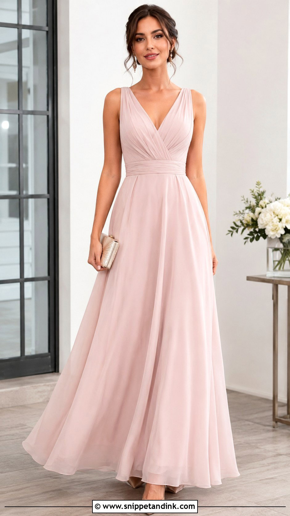 A Line Gown Design - Snippet and Ink - 25 Gowns Designs