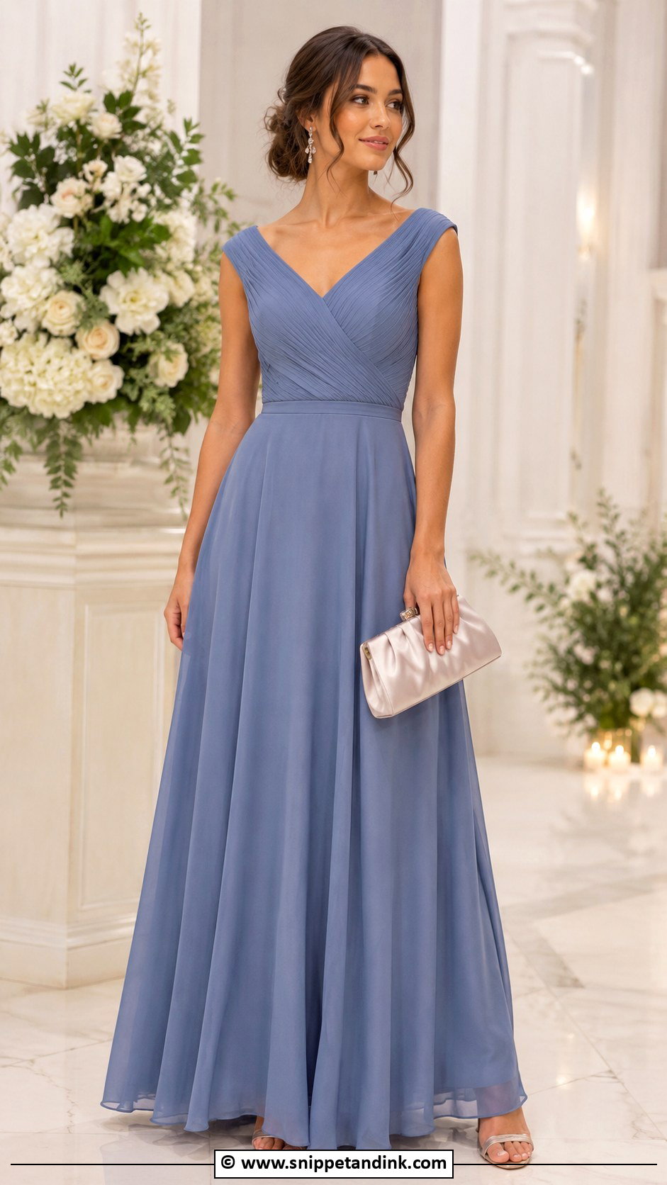 A Line Gown For Sister Wedding - Snippet and Ink - 30 Wedding Dress Ideas for Sisters