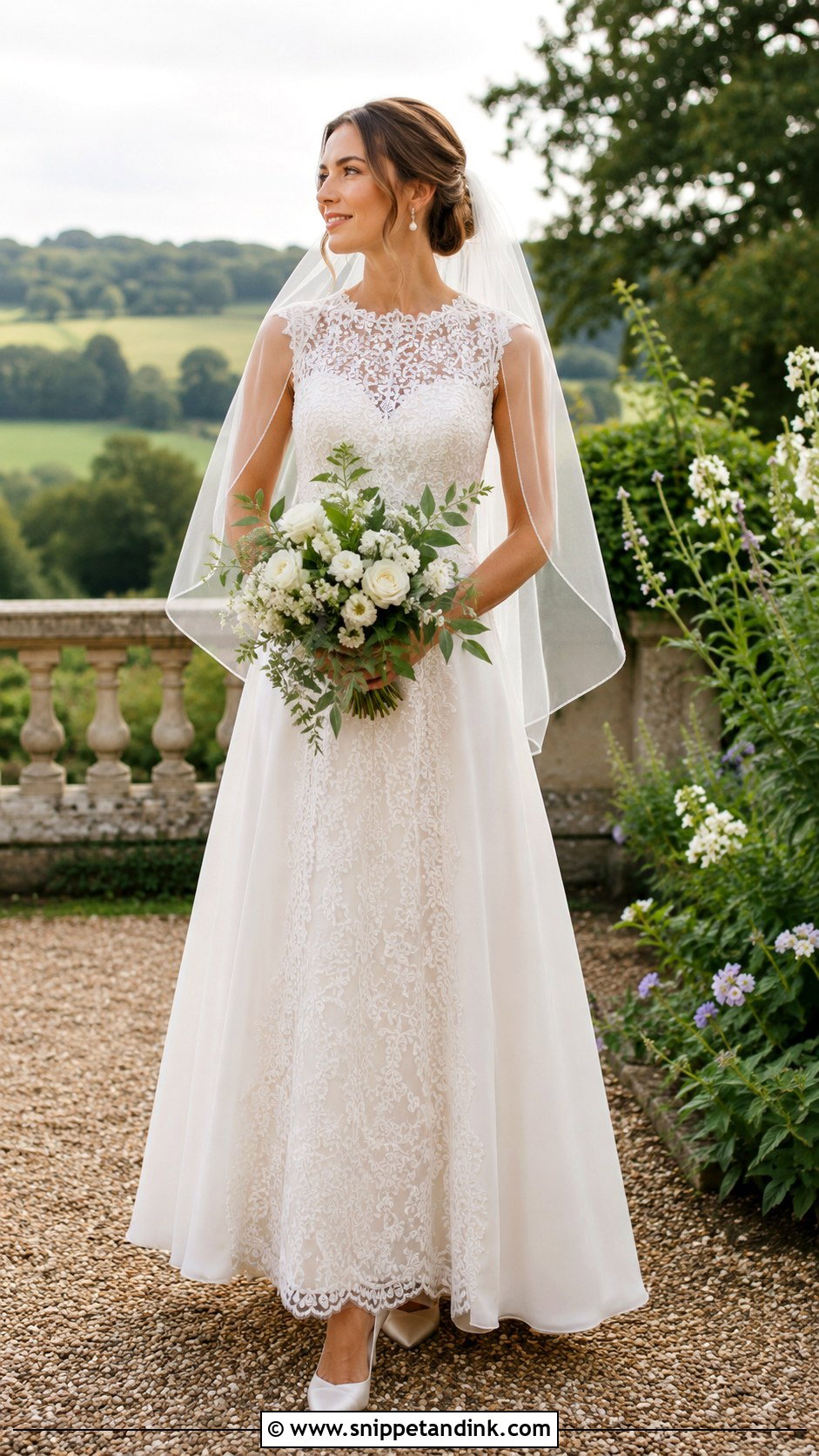 A Line Irish Lace Wedding Dress - Snippet and Ink - 20 Irish Lace Wedding Dress Ideas