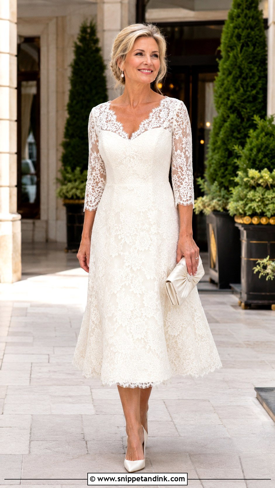 A Line Lace Second Wedding Dress - Snippet and Ink - 20 Second Marriage Wedding Dress Over 40 Ideas