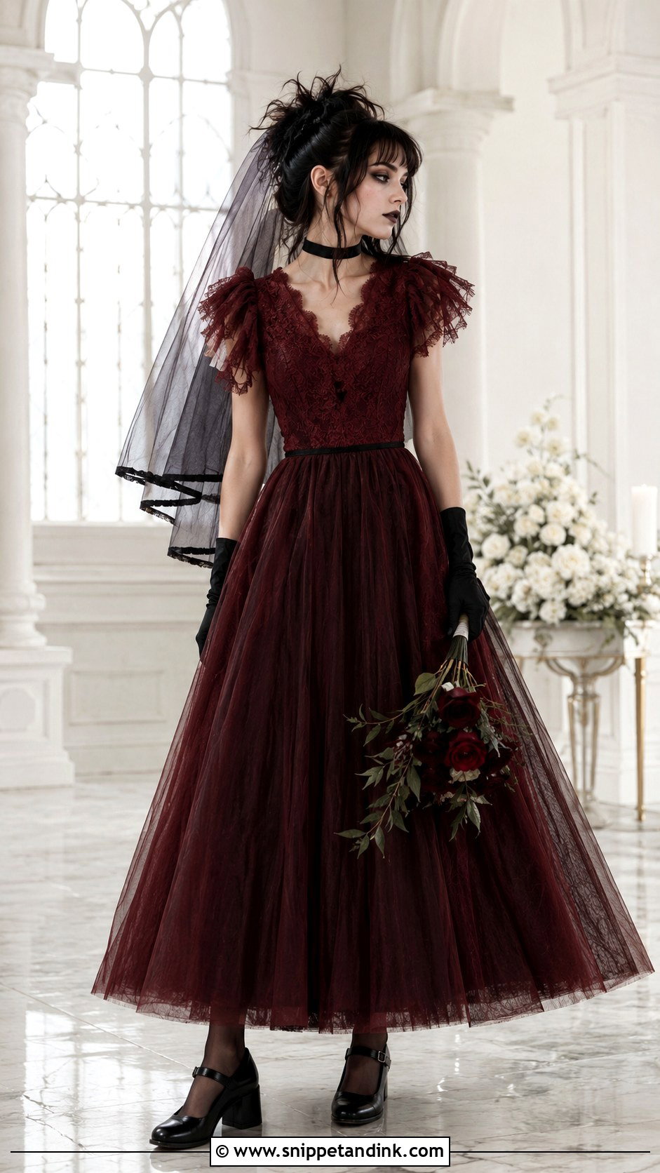 A Line Lydia Deetz Wedding Dress - Snippet and Ink - 20 Lydia Deetz Wedding Dress Ideas