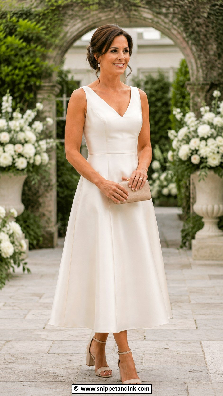 A Line Vow Renewal Dress - Snippet and Ink - 30 Vow Renewal Dress Ideas