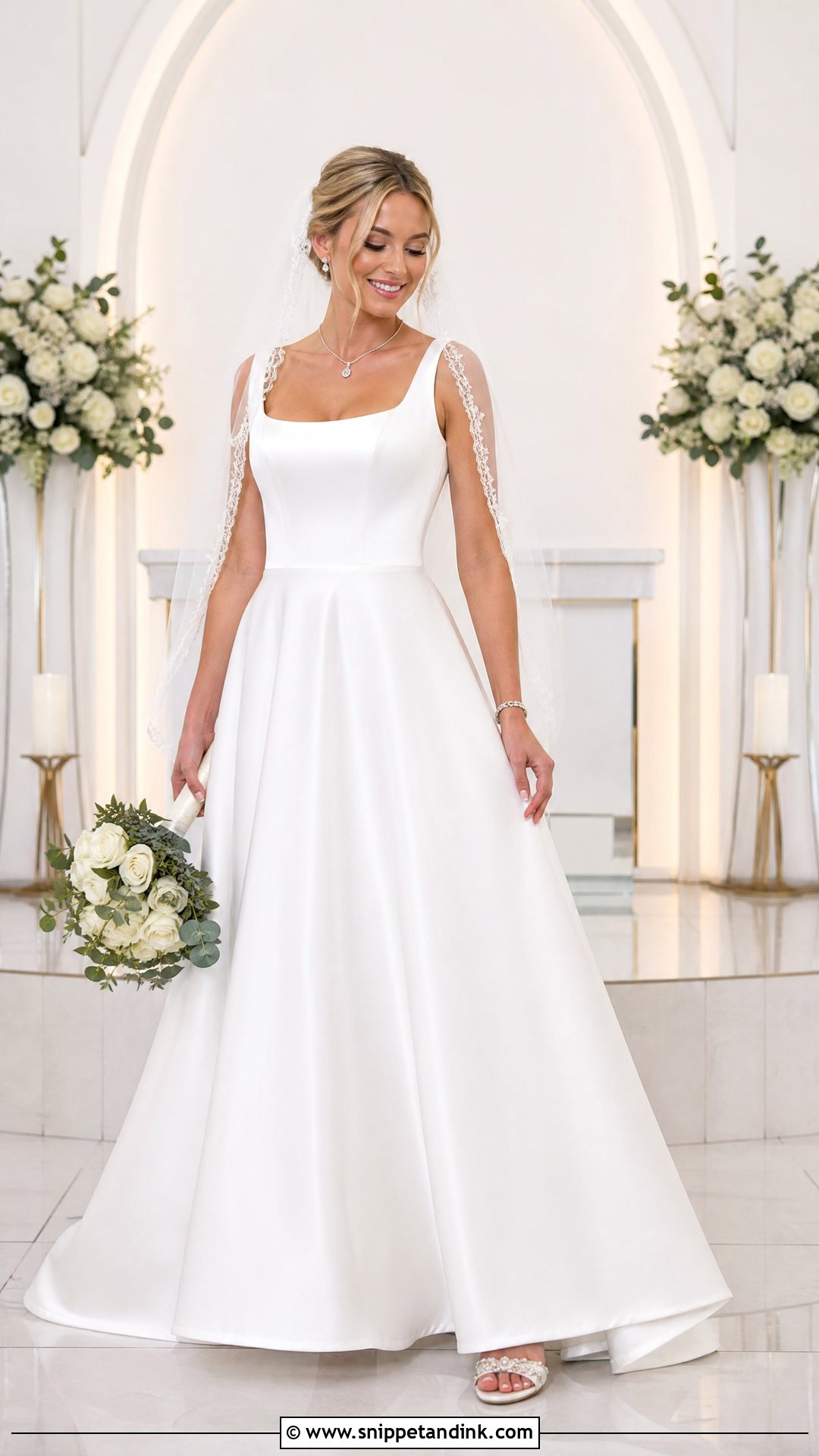 A Line Wedding Dress - Snippet and Ink - 25 Las Vegas Wedding Dresses