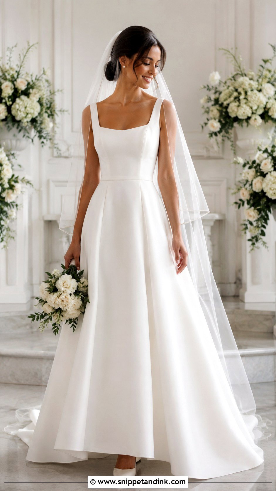 A Line Wedding Dress - Snippet and Ink - 30 Best Wedding Dresses