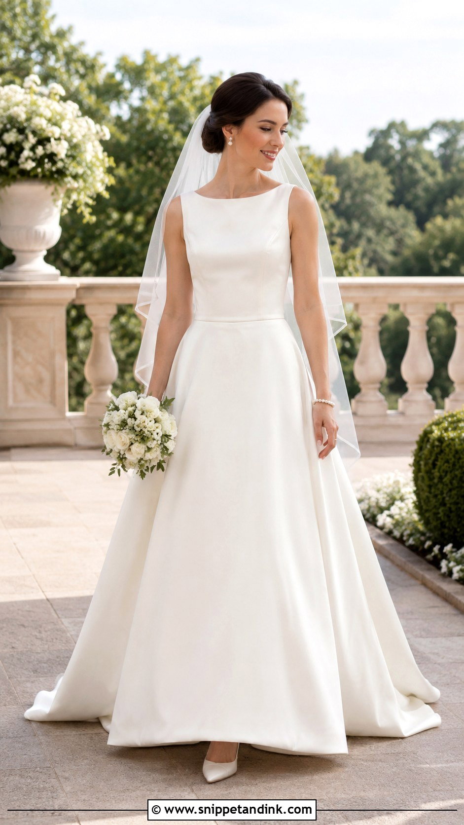 A Line Wedding Dress - Snippet and Ink - 25 Classic Elegant Wedding Dress Ideas