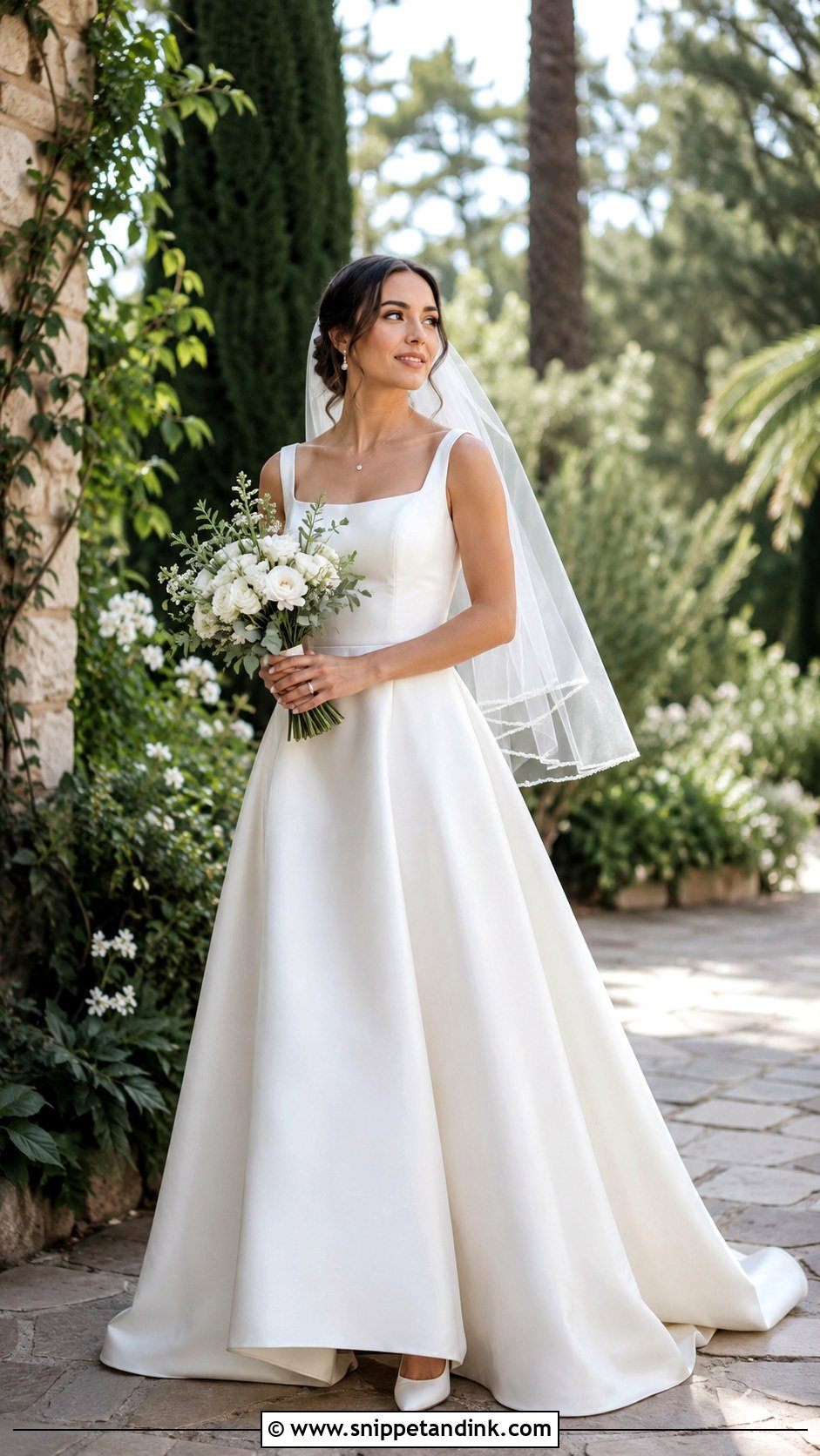 A Line Wedding Dress - Snippet and Ink - 25 Wedding Dresses 2025 Bride