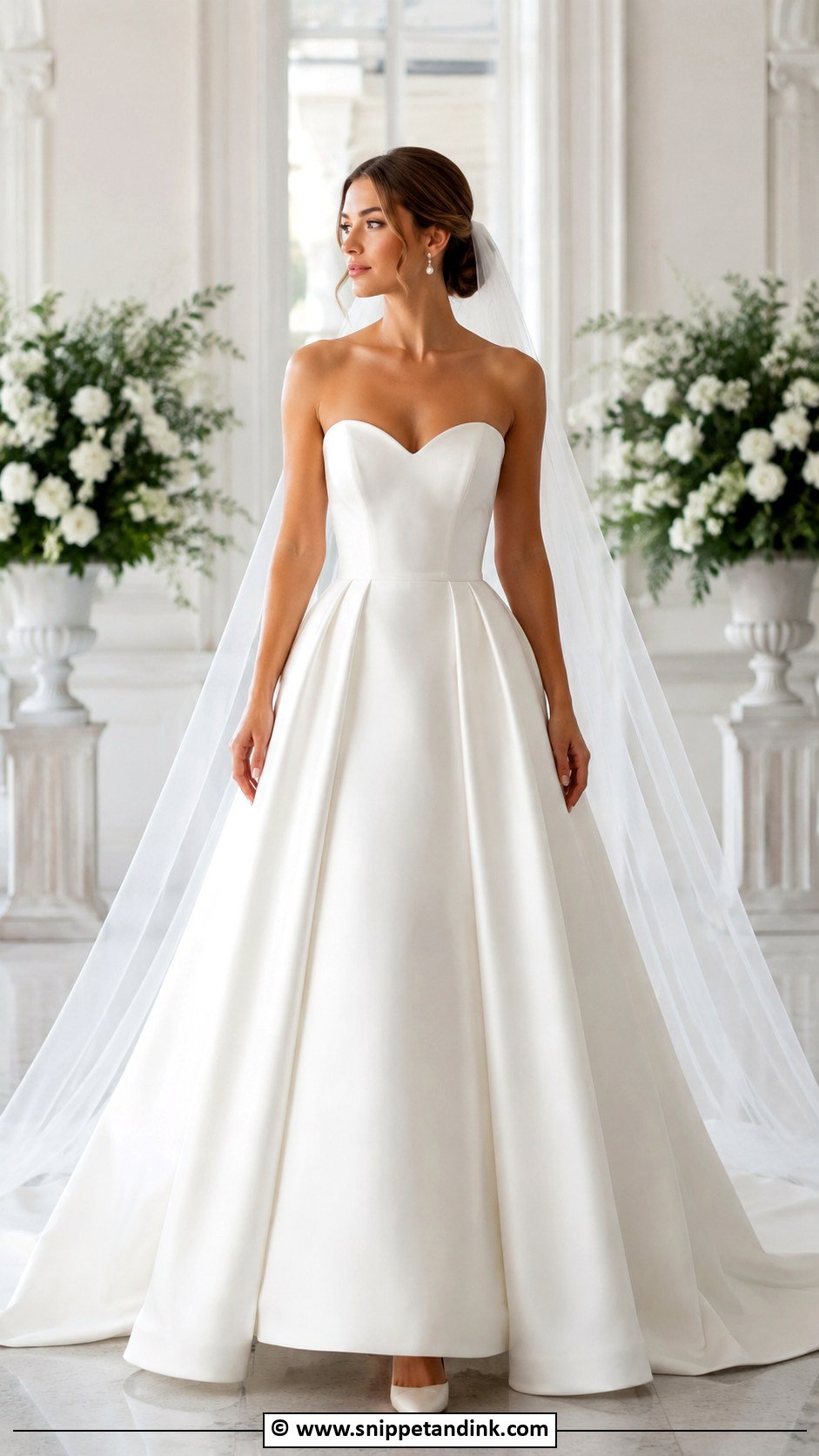 A Line Wedding Dress - Snippet and Ink - 30 Dream Wedding Ideas Dresses