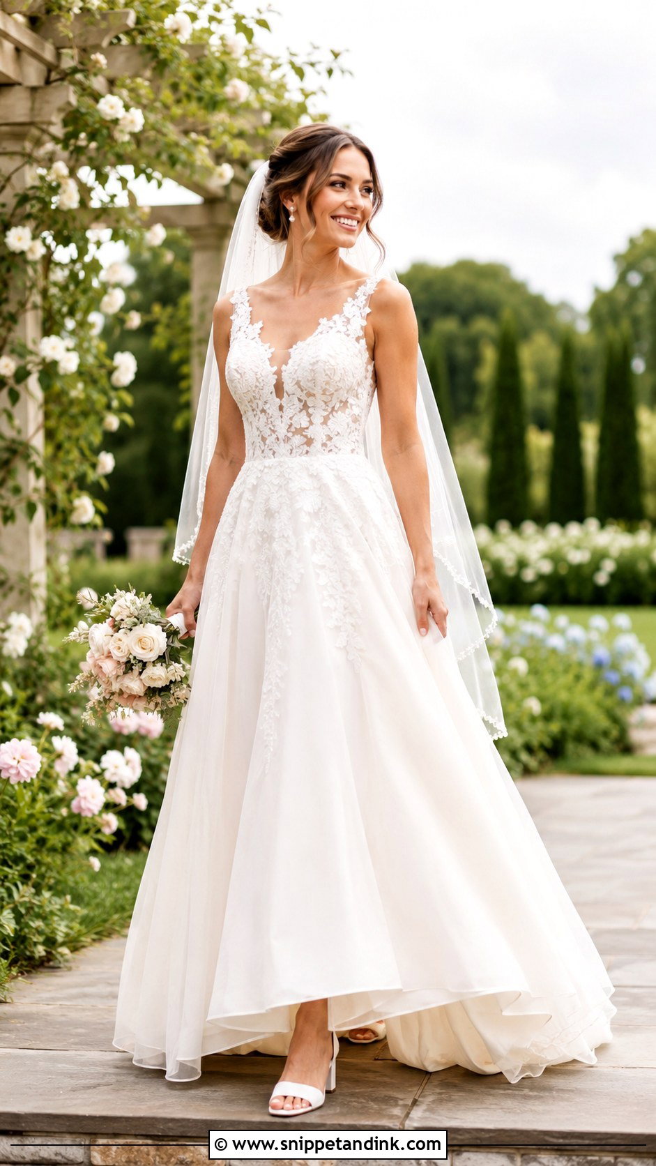 A Line Wedding Dress - Snippet and Ink - 25 Wedding Dresses Gown