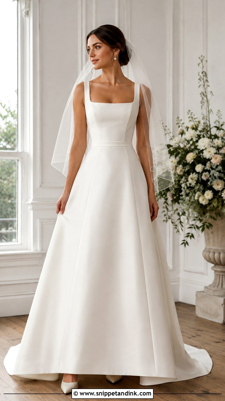A Line Wedding Dress - Snippet and Ink - 25 Wedding Dresses Styles