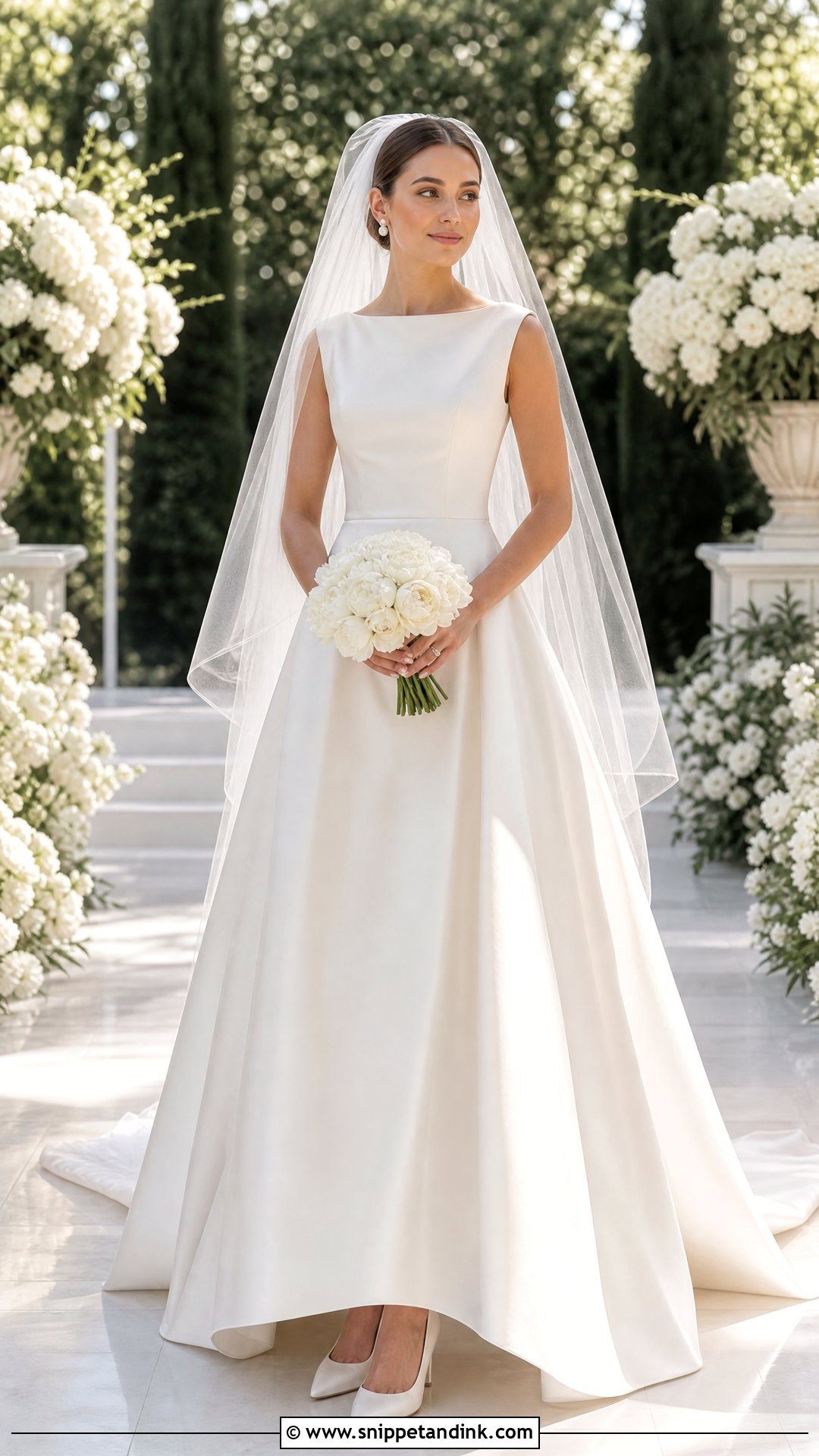 A Line Wedding Dress - Snippet and Ink - 20 Wedding Dress Cuts Ideas