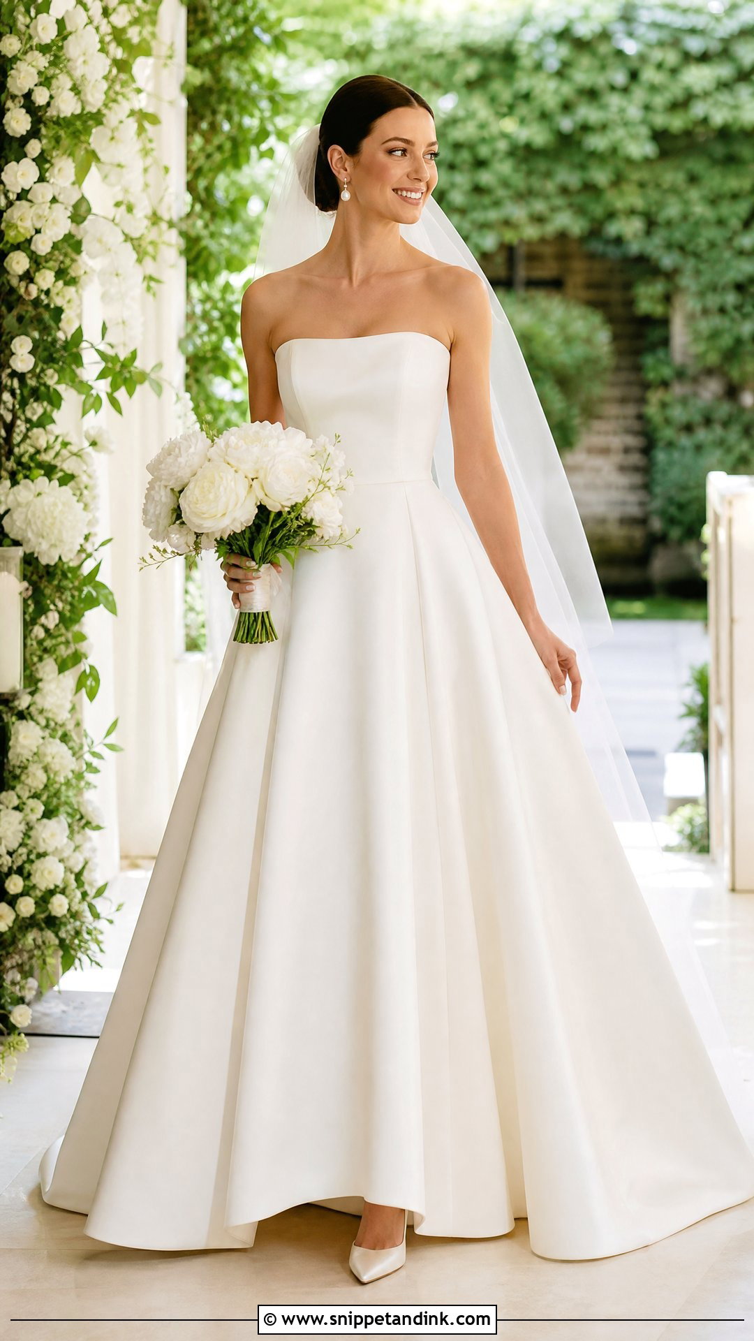 A Line Wedding Dress - Snippet and Ink - 20 Wedding Style Dresses
