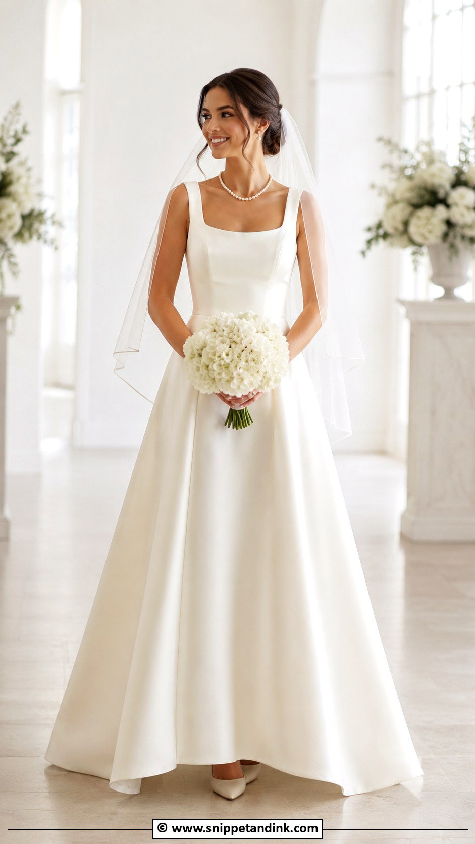 A Line Wedding Dress - Snippet and Ink - 30 Wedding Dress 2024 Ideas