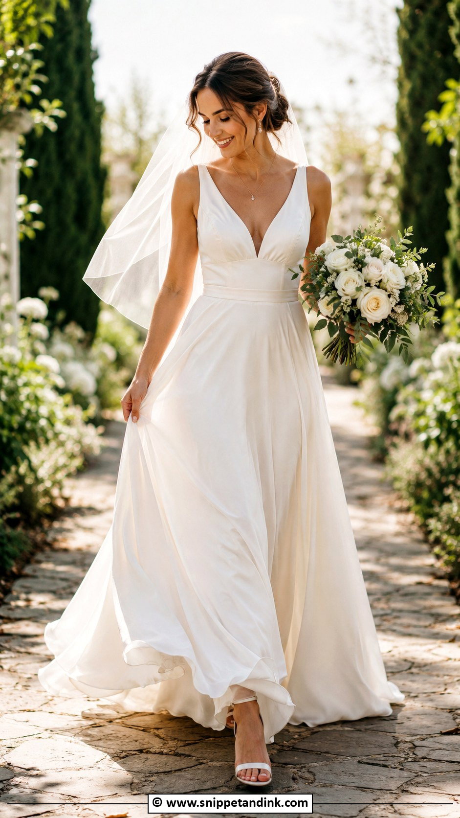 A Line Wedding Dress - Snippet and Ink - 30 Wedding Dresses 2024