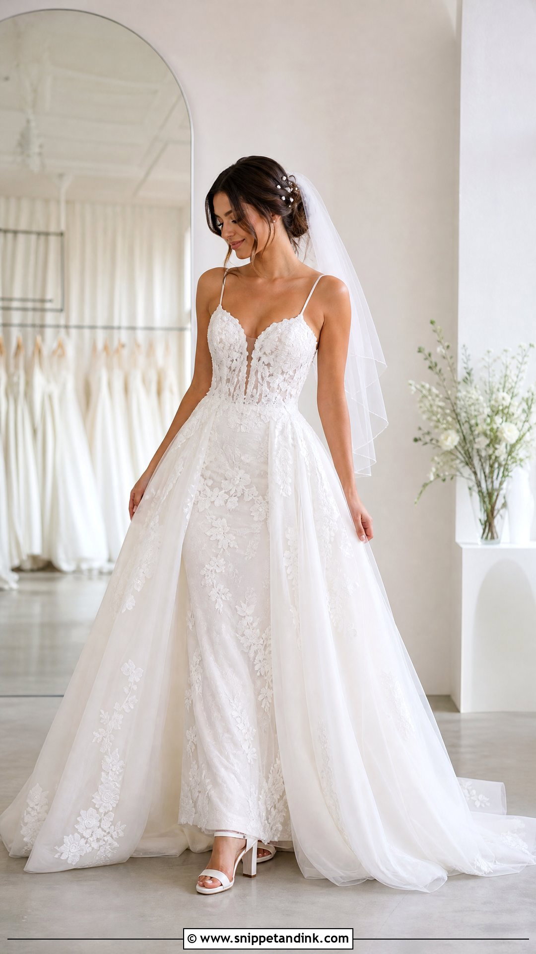A Line Wedding Dress With Detachable Skirt - Snippet and Ink - 25 Wedding Dress with Detachable Skirt Ideas