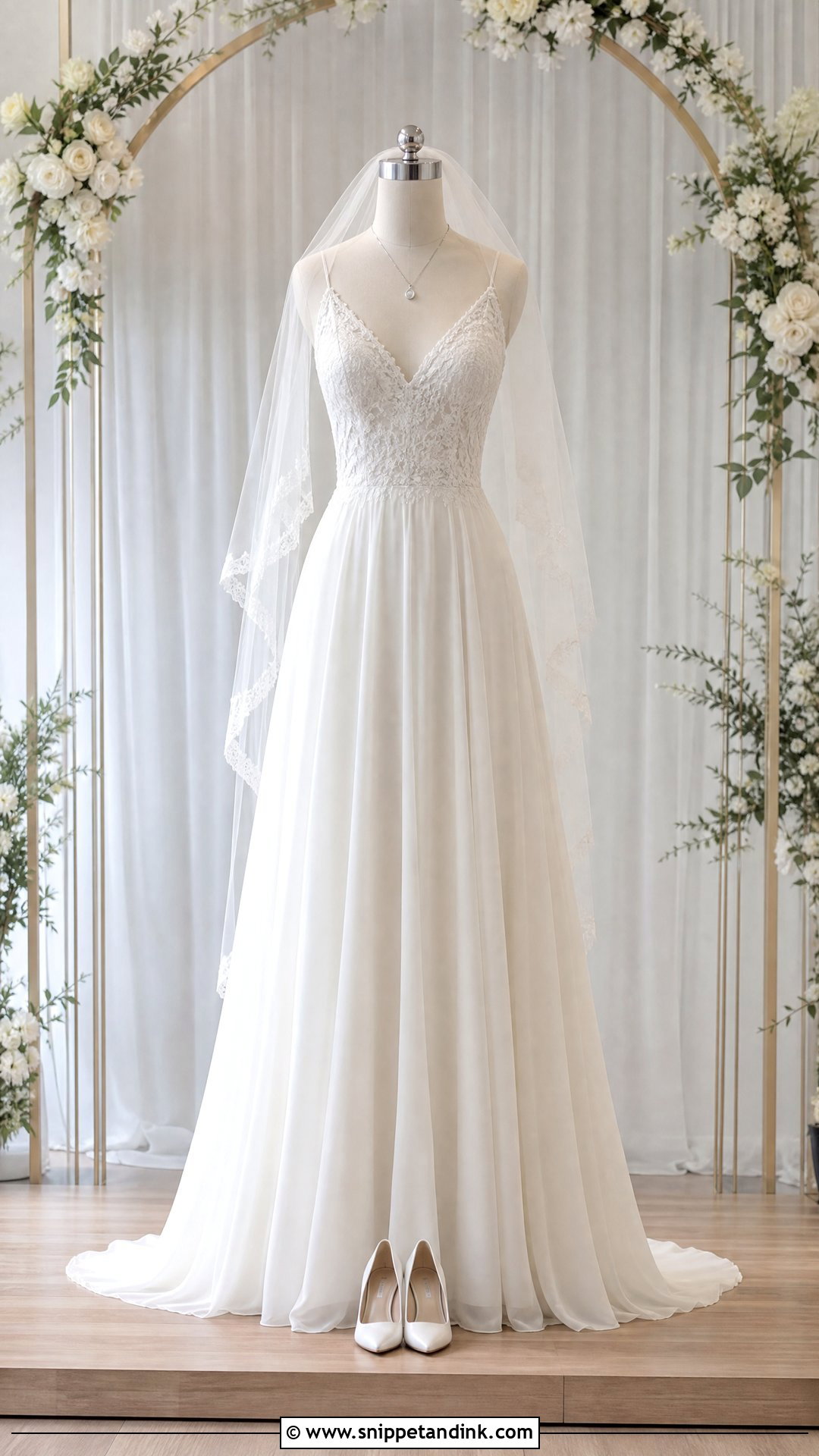 A Line Wedding Dress on Mannequin - Snippet and Ink - 20 Wedding Dress on Mannequin Ideas