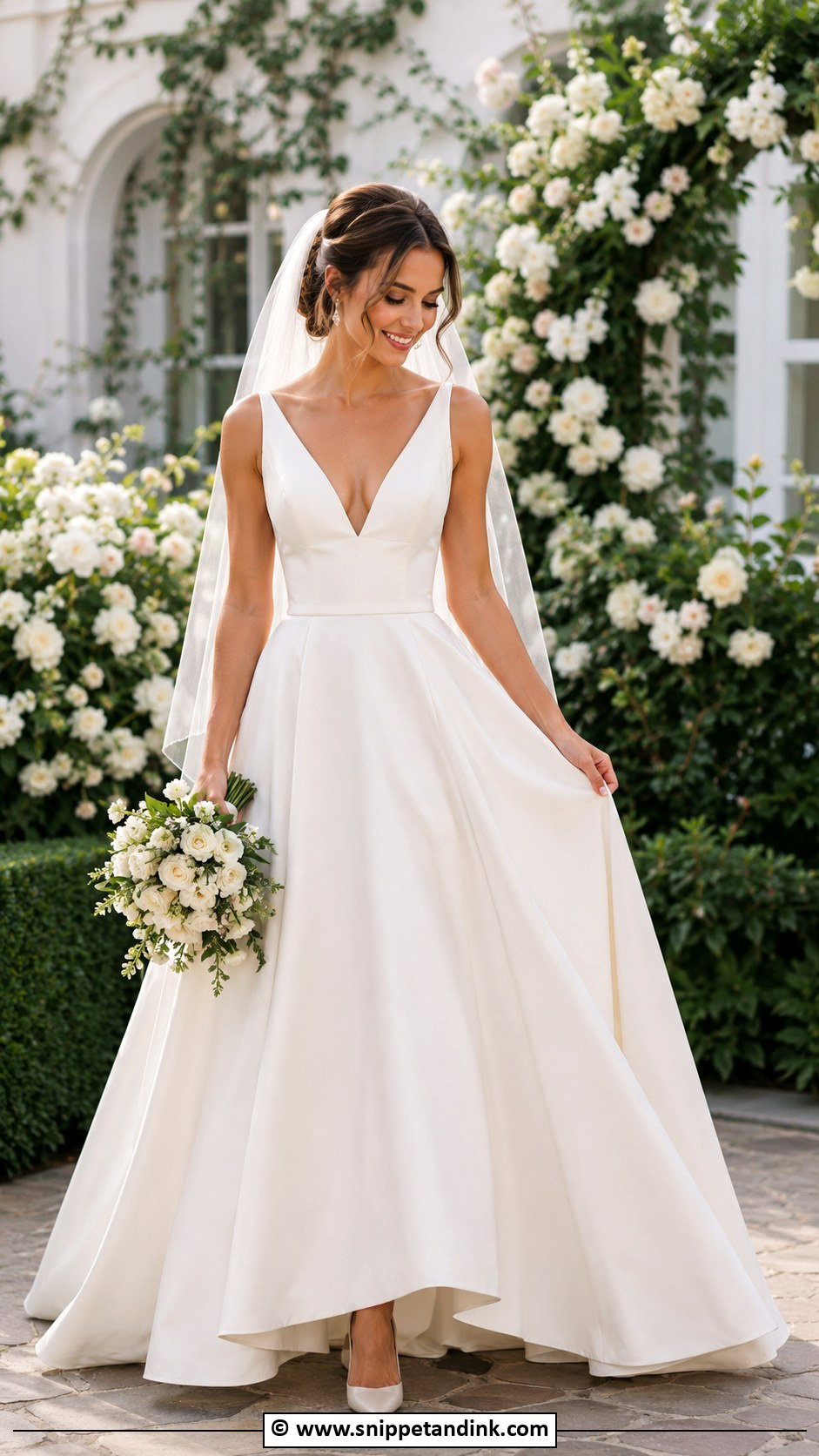 A Line Wedding Dress - Snippet and Ink - 25 Classy Wedding Dresses