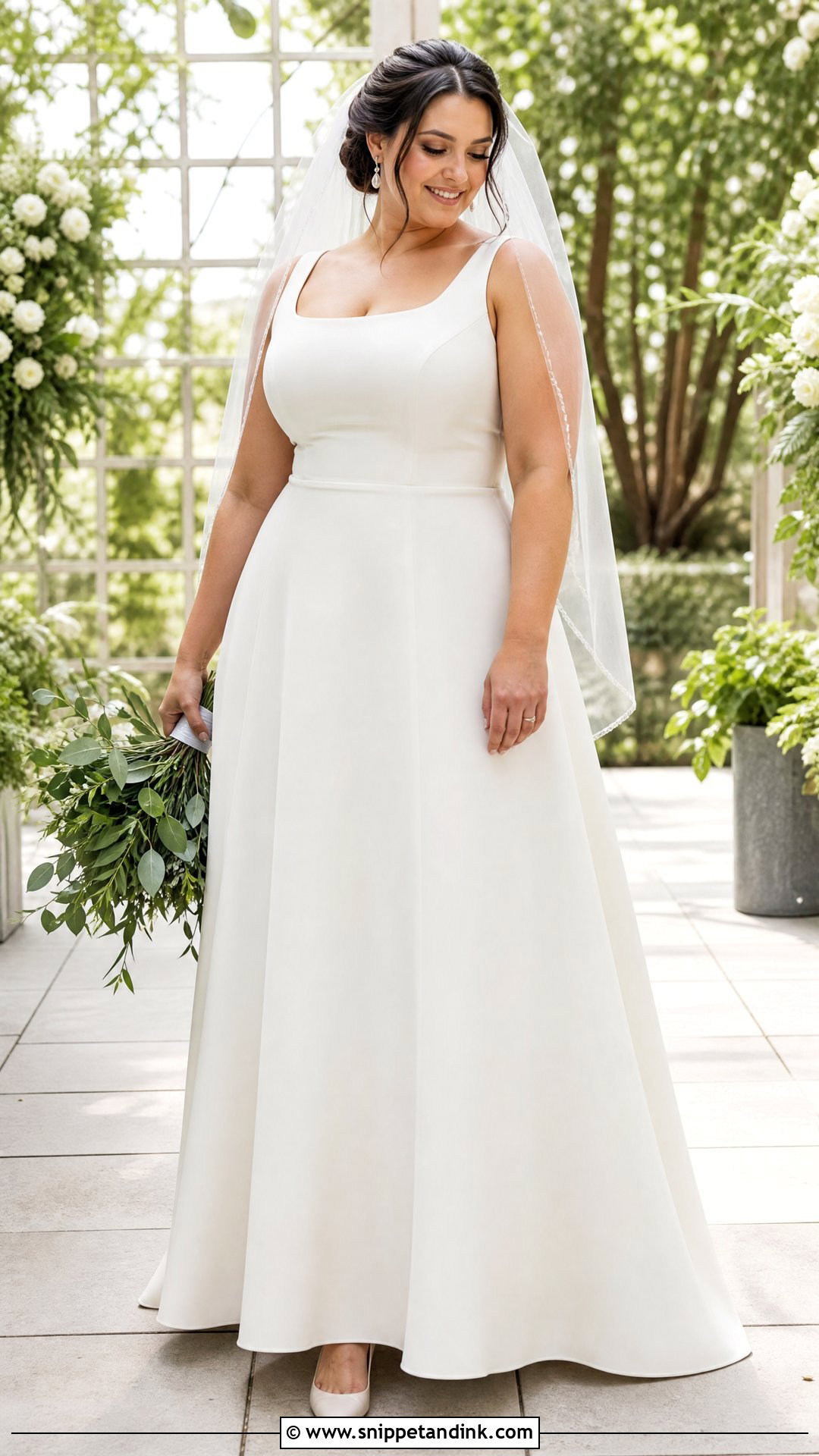 A Line Wedding Frock - Snippet and Ink - 20 Wedding Frocks the Bride Ideas