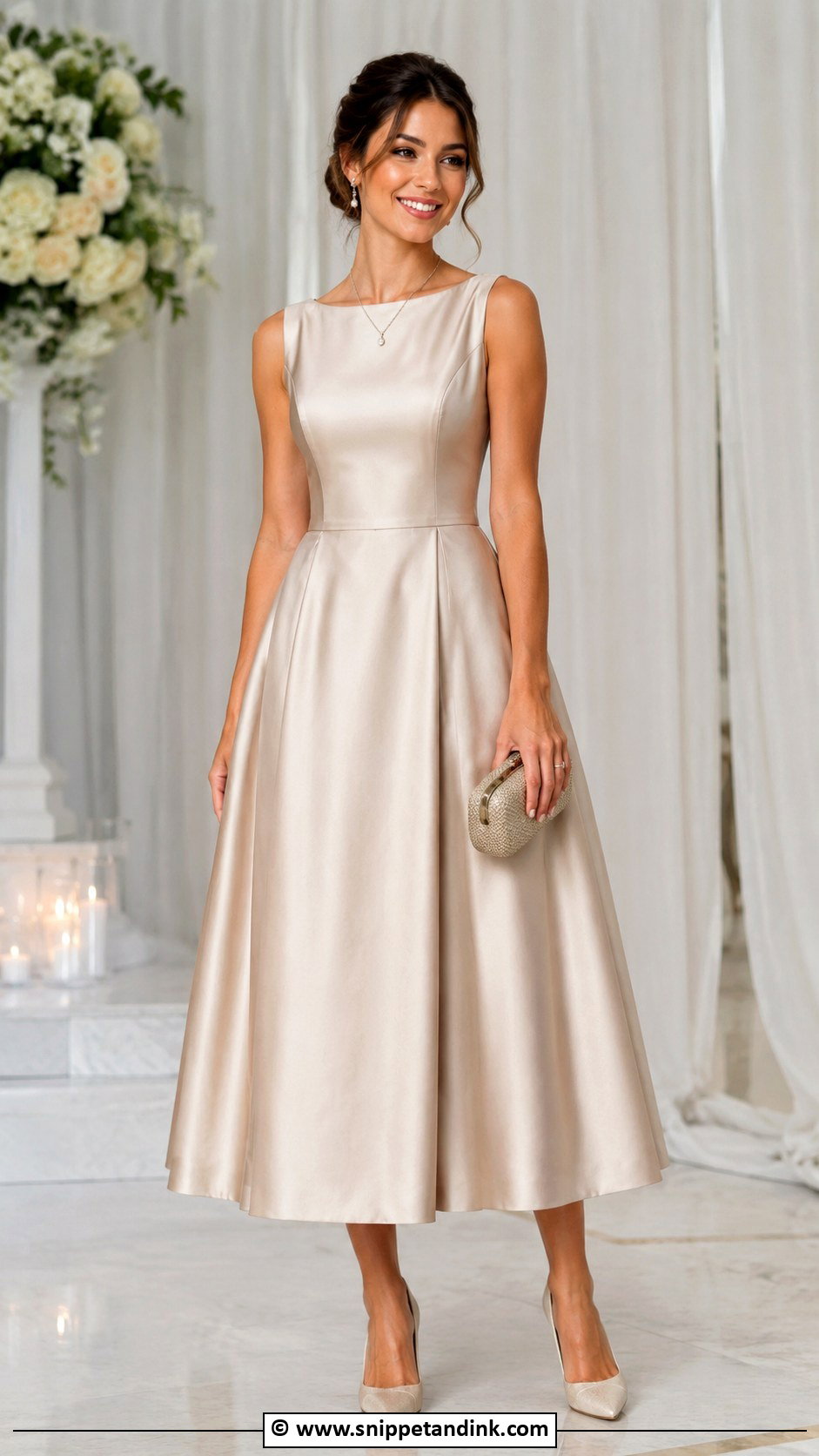A Line Wedding Frock - Snippet and Ink - 30 Wedding Frock Designs