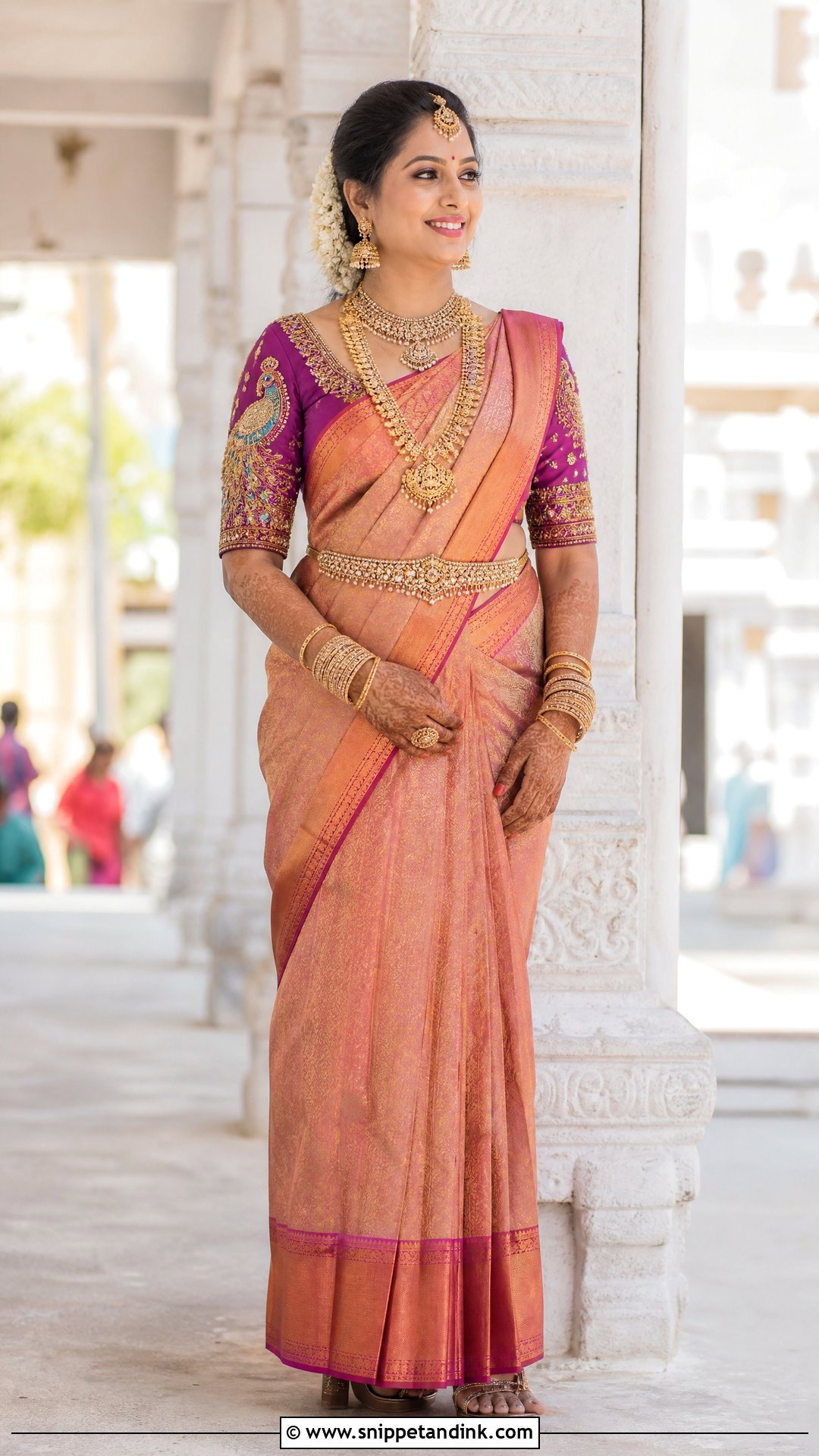Aari Work Wedding Blouse Design - Snippet and Ink - 20 Wedding Blouse Design Ideas