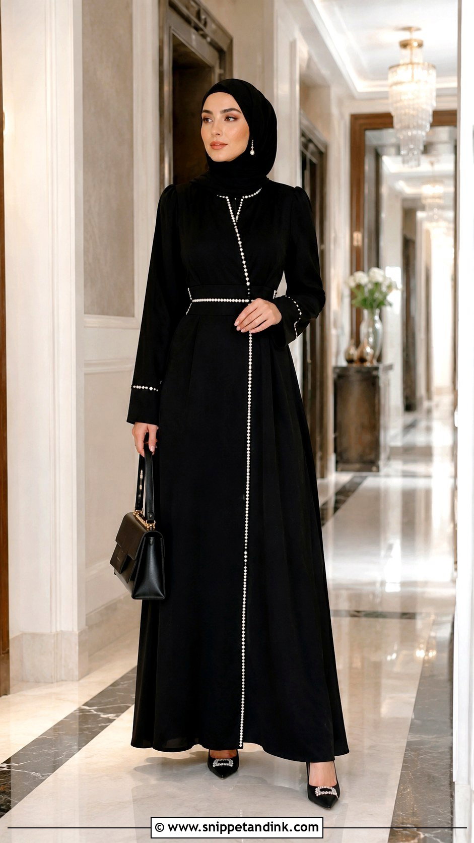 Abaya Gown With Hijab - Snippet and Ink - 25 Gown with Hijab Ideas