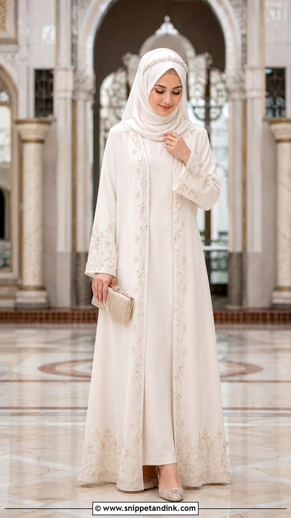 Abaya Muslim Wedding Dress - Snippet and Ink - 25 Simple Muslim Wedding Dress Ideas